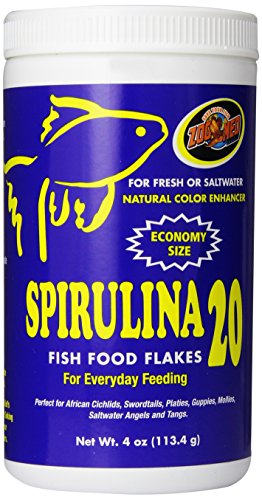 Zoo Med Spirulina 20 Pul Balık Yemi, 4 Ons