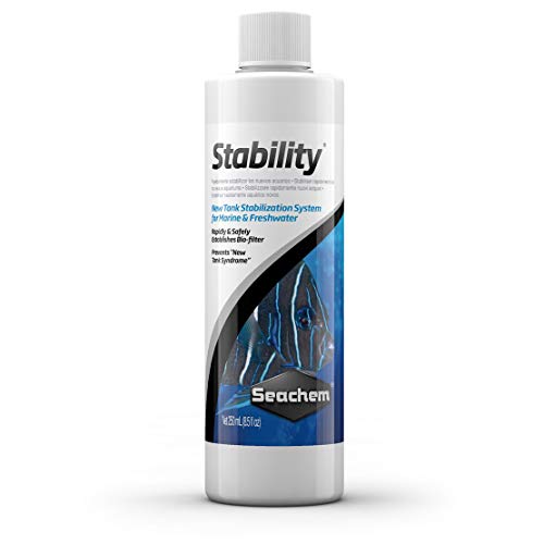 Seachem Stability Balık Tankı Stabilizatörü - Tatlı Su ve Deniz Akvaryumları İçin 500 ml